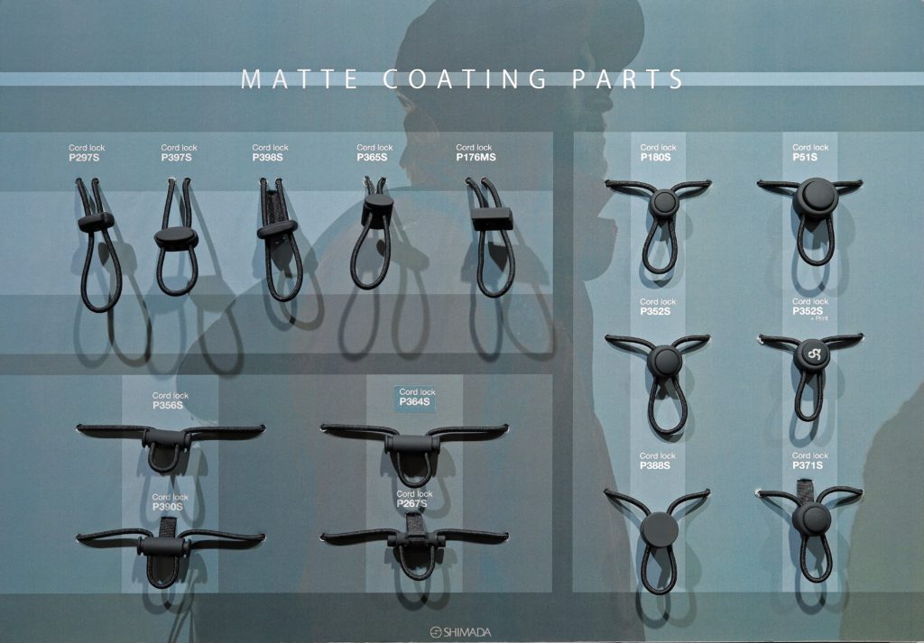 Matte Coating cord lock Collection