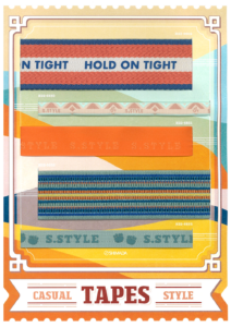 AB-Casual Tapes H22-114 H22-6830，H22-9502，H22-6832，H22-6833