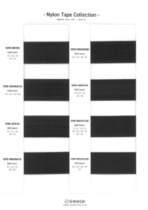 B-H23-021 Nylon Tape Collection _3 SMD-NMIMI, SMD-NMIMIAYA, SMD-NFAYA, SMD-NRANAYA, SMD-NNAKRAN, SMD-NAKAYA, SMD-NWSAT420, SMD-NWSAT630