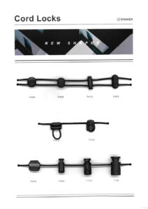 B-New Shape Cord Locks P424，P406，P413，P422，P419，P333，P408，P409，P304，P5M