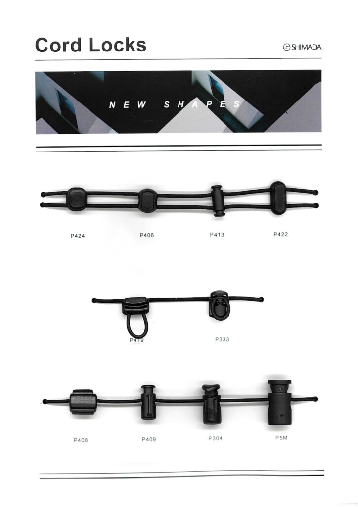 B-New Shape Cord Locks