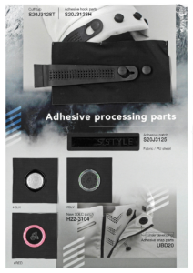 C-Panel Card_9 Heat Transfer hook part Cuff Tab Patch S20J3128T，S20J3128H，S20J3125，H22-3104，UBD20