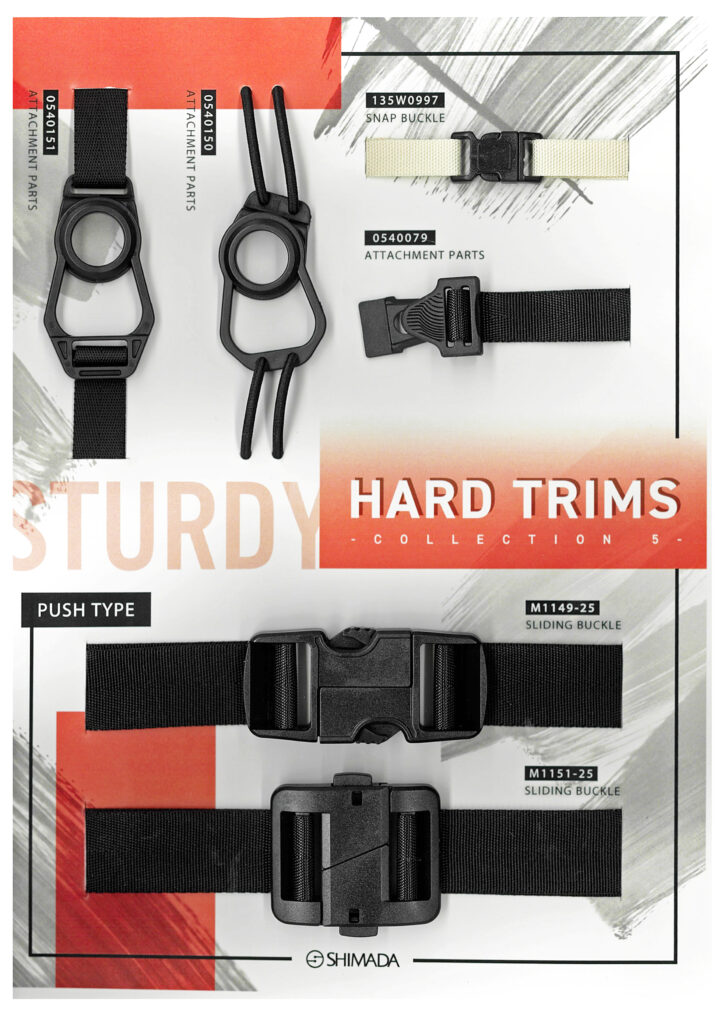 A-Hard Trims Collection_5, attachable part, Buckle