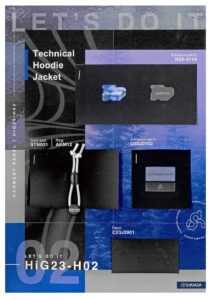 H24-011 Garment Card_9 Heat transfer cordlock H23-3114, C23J2901, U23J3102, STN001, AKM12