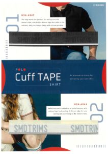 H24-104 Polo Sleeve Tape Н24-6847, Н24-6846