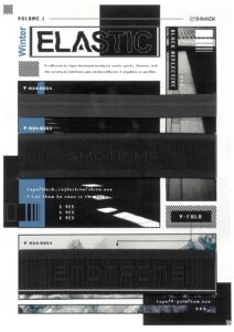 H24-108 Winter Black Elastic Н24-8204, Н24-8203, Н24-6854