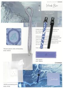 Seasonal Concept Map_1 Patch, Drawcord,Puller H22-9603, H24-6813, H24-6803, H21-6824, H22-9603, H21-6824, H23-3112, S18KK07