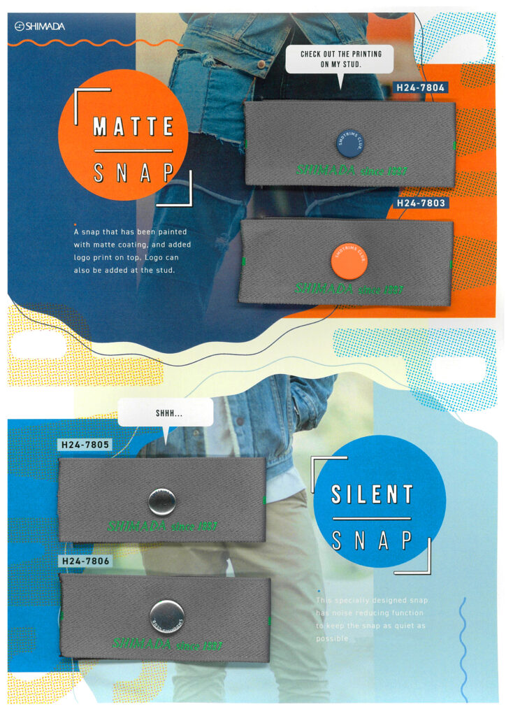 H24-110 Silent & Matte Snap Button