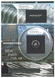 H25-003 New rhinestone patch collection BLK_121 (H24-12105, H24-12106, S20J3113)