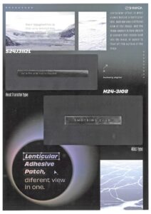 H25-009 Lenticular HT card (S24J3112L, H24-3108)