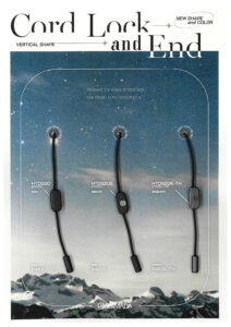 H25-014 Cord Lock and End (HTDG20, P466K, P463, HTDG20S, P463S, P466S, P466K-TM, HTDG20K-TH, P463K-TH)
