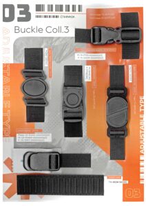 H25-057 Buckle Collection 3 (121-31200-000000, 121-90469-000000, 121-31197-000000, TH-4534-B6, M279-20, 7898, 7778, 111-17315-000010, 111-20019-002010)