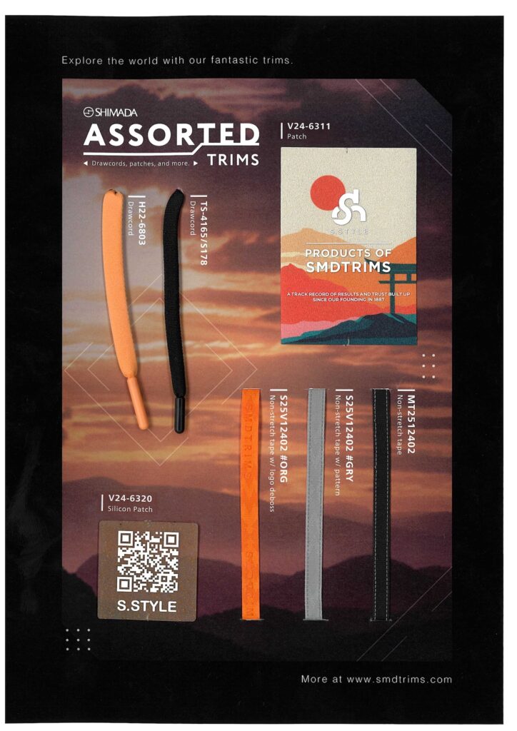 H25-114 Assorted trims Collection_8 (V24-6311, H22-6803, TS-4165/S178, S25V12402, MT2512402, V24-6320)