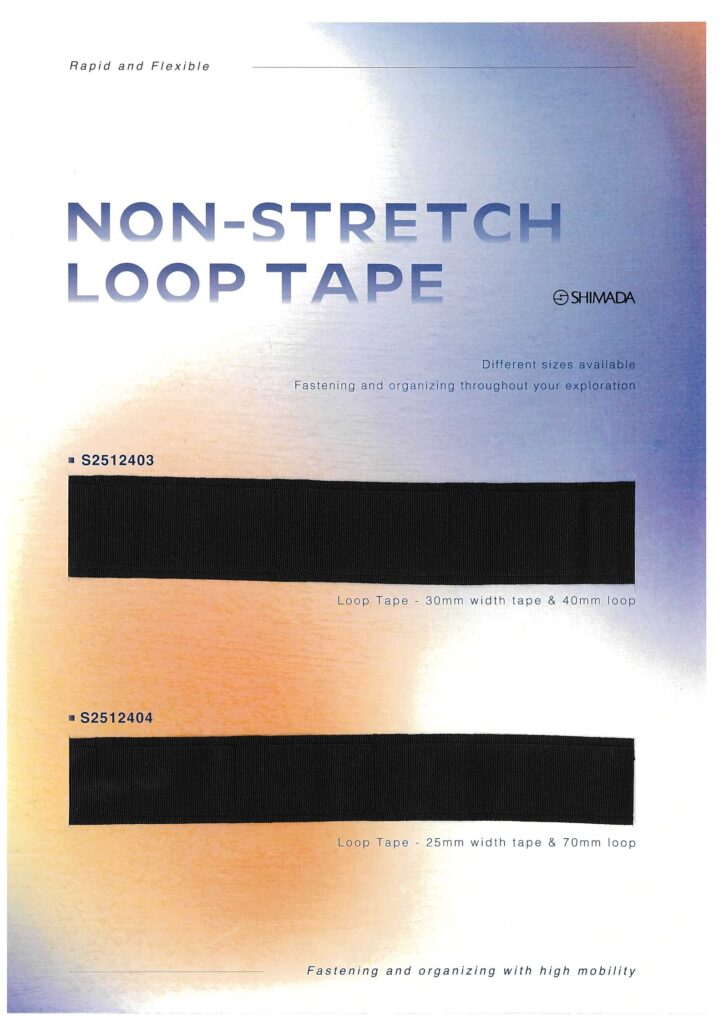 H25-114 Non-stretch loop tape (S2512403, S2512404)