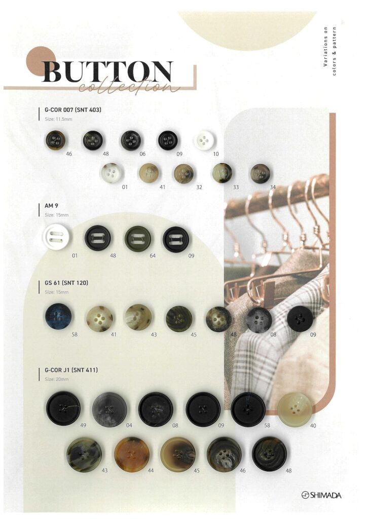H26-033 Button Collection Card