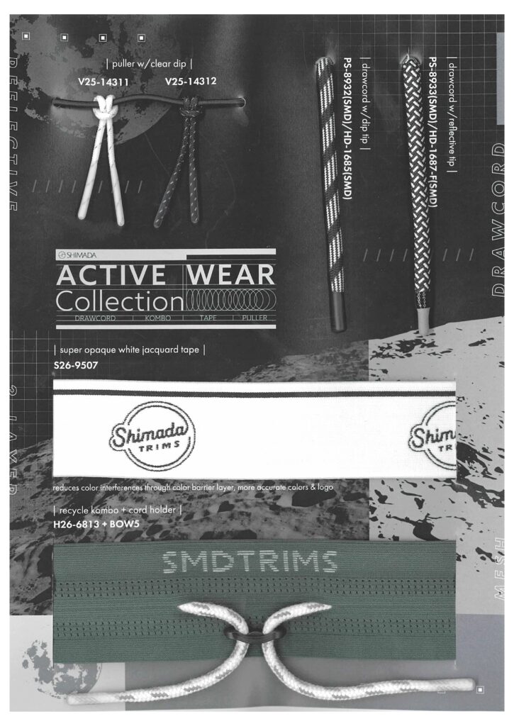 H26-092 Active Wear Collection (V25-14311, V25-14312, PS-8932(SMD)/HD-1685(SMD), PS-8933(SMD)/HD-1687-F(SMD), S26-9507, H26-6813, BOW5)