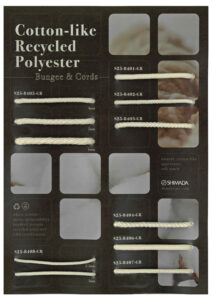 H26-079 Cotton-Like Polyester Bungee & Cords (S25-8401-GR, S25-8402-GR, S25-8403-GR, S25-8404-GR, S25-8405-GR, S25-8406-GR, S25-8407-GR, S25-8408-GR)
