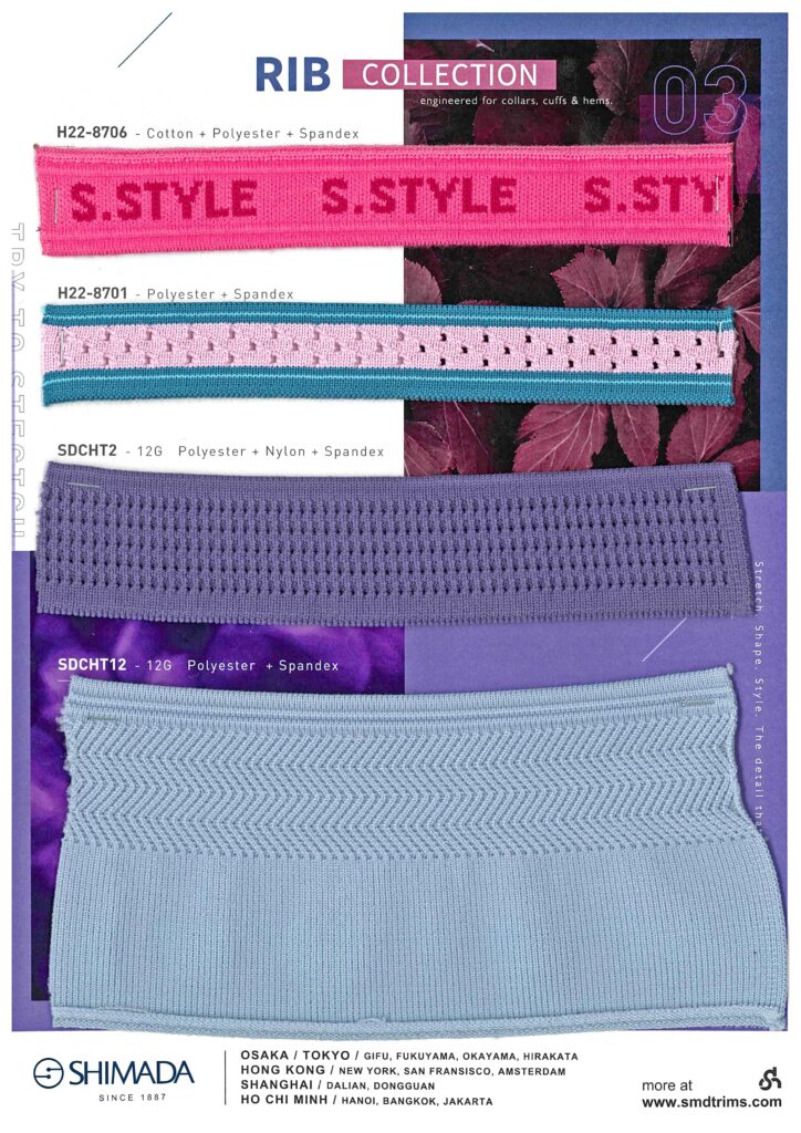 H26-105 Rib Collection 2026_3 (H22-8706, H22-8701, SDCHT2, SDCHT12)