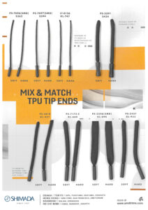 H26-138 Mix & Match TPU Tip End 2 (PS-7696(SMD)/S362, PS-7697(SMD)/S594, LT-0126/KL-747, PS-3391/S434, PS-3818/KL-427, PS-7172-C/KL-660, PS-3346(SMD)/KL-890, PS-3437/KL-933)